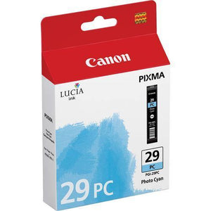 Canon PGI-29 Photo Cyan Ink Cartridge - For Pixma Pro-1 Inkjet Printer at PROCAM | procam.com