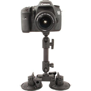 Delkin Devices Fat Gecko Dual-Suction Camera Mount at PROCAM | procam.com