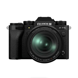 FUJIFILM X-T5 Mirrorless Camera with XF 16-80mm f/4 R OIS WR Lens (Black) at PROCAM | procam.com