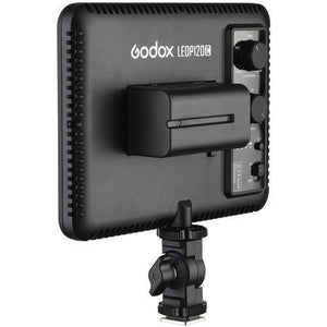Godox LEDP120C Bi-Color LED Light Panel with L-Series Battery Plate at PROCAM | procam.com