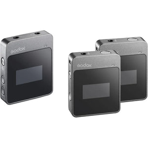 Godox MoveLink M2 Compact 2-Person Digital Wireless Microphone System for Cameras & Smartphones with 3.5mm (2.4 GHz) at PROCAM | procam.com