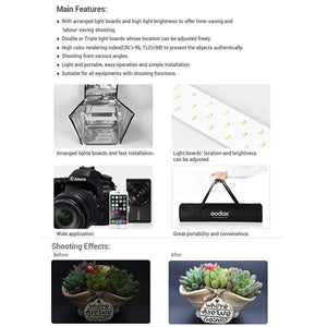 Godox LST40 LED Light Tent - 16'' at PROCAM | procam.com
