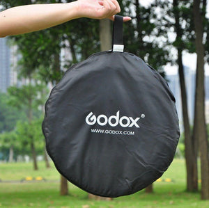 Godox RFT-10 7-in-1 Collapsible Reflector - 60x80'' (Gold/Silver/Black/White/Translucent/Green/Blue) at PROCAM | procam.com