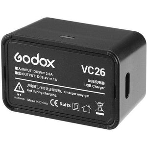 Godox VC26 USB Battery Charger for V860III / V1 at PROCAM | procam.com