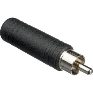 Hosa 1/4'' TS Phone Female to RCA Male Adapter at PROCAM | procam.com