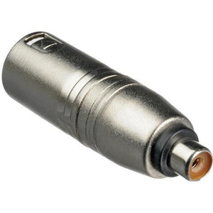 Hosa GXM133 Female RCA to Male 3-Pin XLR Adapter at PROCAM | procam.com