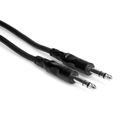 Hosa Stereo 1/4'' Male Phone to 1/4'' Male Phone TRS Cable - 10' | PROCAM