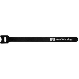 Hosa WTI-508 Hook & Loop Cable Ties 0.5 x 8'' (Black, 50-Pack) at PROCAM | procam.com