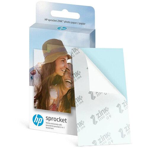 HP Sprocket 2 x 3" Premium Zink Sticky Back Photo Paper (20 Sheets) | PROCAM