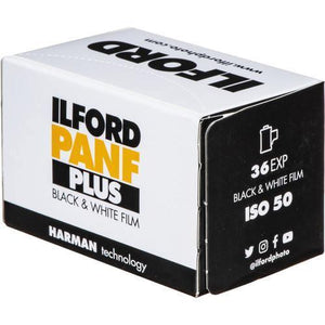 Ilford Pan F Plus Black and White Negative Film (35mm Roll Film, 36 Exposures) at PROCAM | procam.com