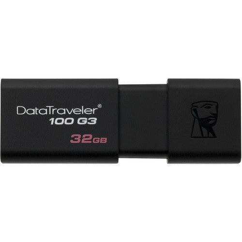 Kingston Data Traveler 100 G3 USB 3.0 Flash Drive - 32GB | PROCAM