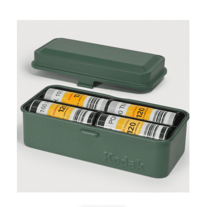 Kodak Steel 120/135mm Film Case (Olive Lid/Olive Body) | PROCAM