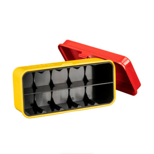 Kodak Steel 120/135mm Film Case (Red Lid/Yellow Body) at PROCAM | procam.com