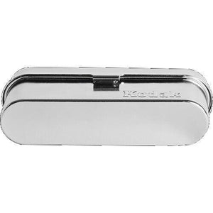 Kodak Steel 135mm Film Case (Silver Lid/Silver Body) at PROCAM | procam.com