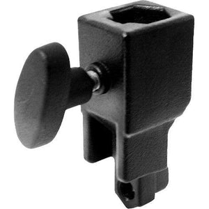 Kupo Super Convi Clamp Double Socket - Black at PROCAM | procam.com