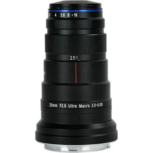 Laowa 25mm f/2.8 2.5-5X Ultra Macro Lens for Nikon Z at PROCAM | procam.com