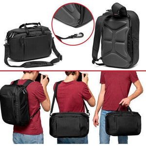 Manfrotto Advanced Hybrid M III 15L Camera Backpack (Black) at PROCAM | procam.com