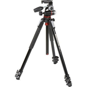 Manfrotto Aluminum MK190XPRO3-3W Tripod Kit with 3-Way Pan/Tilt Head at PROCAM | procam.com