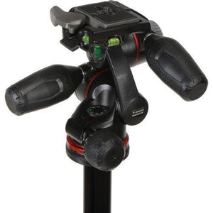 Manfrotto Aluminum MK190XPRO3-3W Tripod Kit with 3-Way Pan/Tilt Head at PROCAM | procam.com