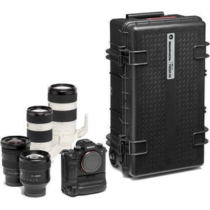 Manfrotto Pro Light Reloader Tough-55 High Lid Wheeled Hard Case with Foam Insert at PROCAM | procam.com
