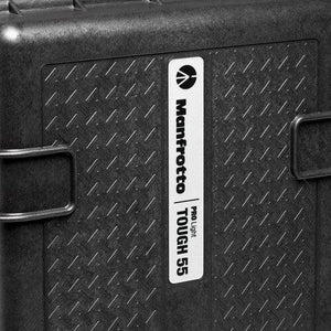 Manfrotto Pro Light Reloader Tough-55 High Lid Wheeled Hard Case with Foam Insert at PROCAM | procam.com