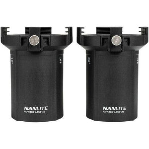 Nanlite Fabric Barndoors and Grid for PavoTube 15C at PROCAM | procam.com