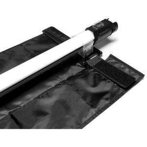 Nanlite Fabric Barndoors and Grid for PavoTube 30C at PROCAM | procam.com