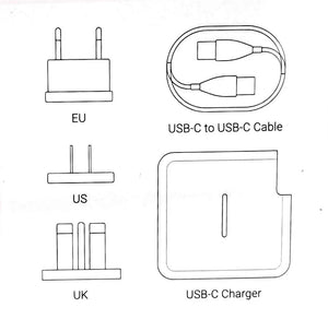 Omnicharge 60W USB-C Charger for Omnicharge power banks and USB-C Laptops at PROCAM | procam.com