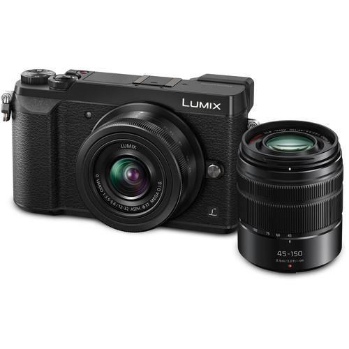 Panasonic Lumix GX85 4K Mirrorless Camera with 12-32mm and 45
