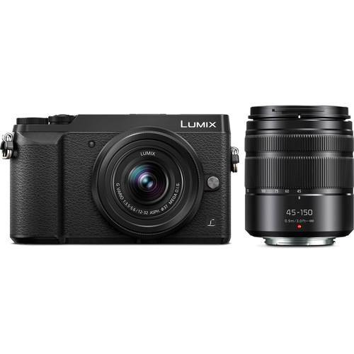 Panasonic LUMIX GX85 4K Mirrorless Camera with 12-32mm and 45-150mm Lenses (Black) | PROCAM