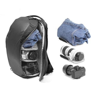Peak Design Everyday Backpack Zip (20L, Black) at PROCAM | procam.com