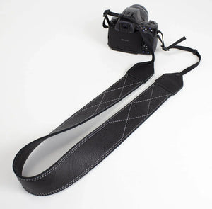 Perri's Leathers Ltd. 2" Leather Strap with XX Stitch (Black) at PROCAM | procam.com