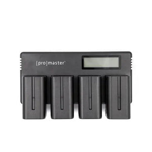 ProMaster Battery & Charger Kit Quad for Sony NP-F770 at PROCAM | procam.com