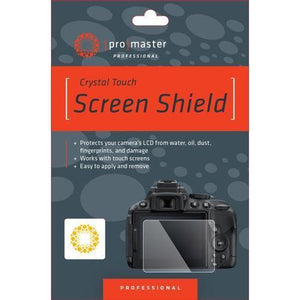 ProMaster Crystal Touch Screen Shield for Sony A1, A7C, A7RIV, A7III, A7RIII, A9, A9II, A7II, A7RII, A7SII, A7SIII, RX100, RX100II, RX100III, RX100IV, RX100V, RX100VA, RX100VI, RX100VII, RX10, RX10II, RX10III, RX10IV, RX1, RX1R, RX1RII and ZV1 at PROCAM | procam.com