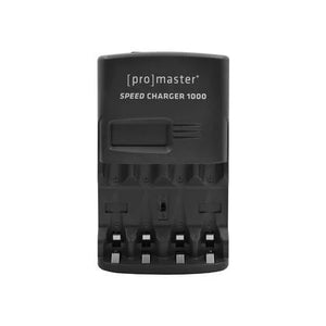 ProMaster Speed Charger 1000 w/ 4 x AA NiMH Battery Kit (2700mAh) at PROCAM | procam.com