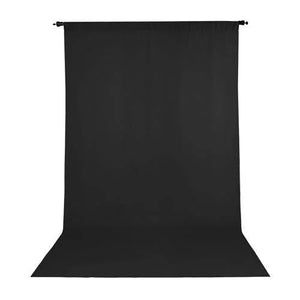 ProMaster Wrinkle Resistant Backdrop - 10'x20' (Black) at PROCAM | procam.com