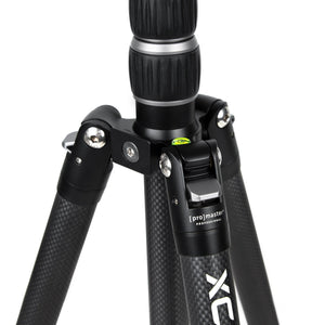 ProMaster XC-M 522CK Professional Carbon Fiber Tripod Kit with Head (Silver) at PROCAM | procam.com
