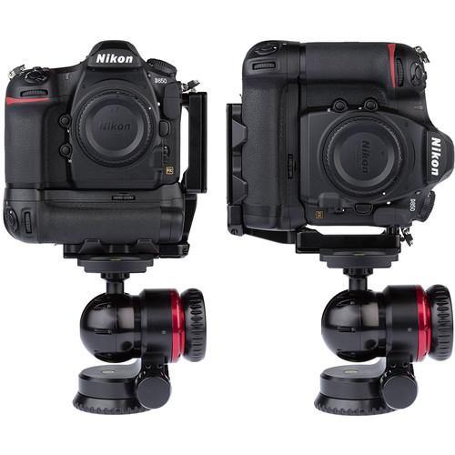 ProMediaGear L-Bracket, Nikon D850 MB-D18 Grip Arca-Swiss Type (L-Plate) | PROCAM