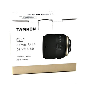 * REFURBISHED * Tamron SP 35mm f/1.8 Di VC USD Lens for Nikon F at PROCAM | procam.com