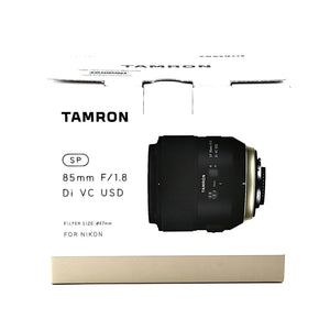 * REFURBISHED * Tamron SP 85mm f/1.8 Di VC USD Lens for Nikon F at PROCAM | procam.com