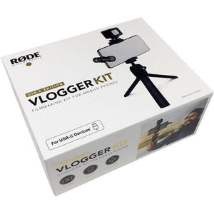 Rode Vlogger Kit USB-C Edition Filmmaking Kit for Mobile Devices with USB Type-C Ports at PROCAM | procam.com