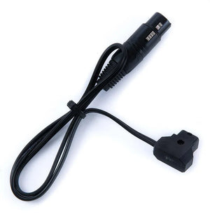 Rolux RL-C3 XLR Female/ D-Tap Male Adapter Cable (Black) at PROCAM | procam.com