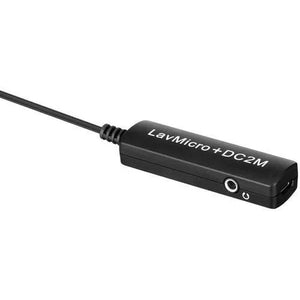 Saramonic LavMicro+DC2M Dual Omnidirectional Lavalier Microphone with Monitoring for iOS, Android & Computer at PROCAM | procam.com