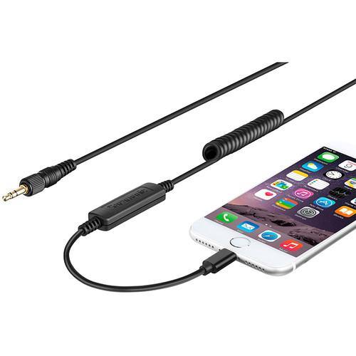 Saramonic LC-C35 Locking 3.5mm Connector to Apple-Certified Lightning Output Cable | PROCAM