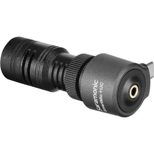 Saramonic SmartMic+ UC Compact Directional Microphone with USB Type-C Plug for Android Mobile Devices at PROCAM | procam.com