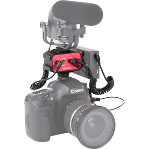 Saramonic SR-AX100 Passive 2-Channel Audio Adapter for DSLR Cameras at PROCAM | procam.com