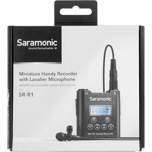 Saramonic SR-R1 Belt Pack Recorder with DK3 Lavalier and MicroSD Card at PROCAM | procam.com