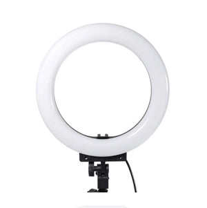 Savage 12" Bi-Color RGB Tabletop Ring Light with Stand and Carrying Case at PROCAM | procam.com