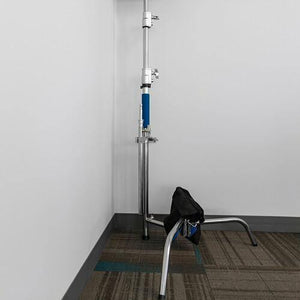 Savage Stainless Steel C-Stand Kit with 53" x 18' White Seamless Paper (9.5') at PROCAM | procam.com