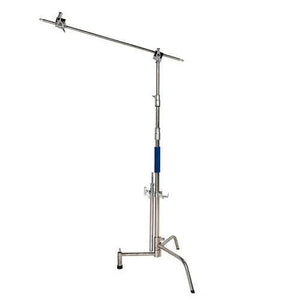 Savage Stainless Steel C-Stand Kit with 53" x 18' White Seamless Paper (9.5') at PROCAM | procam.com